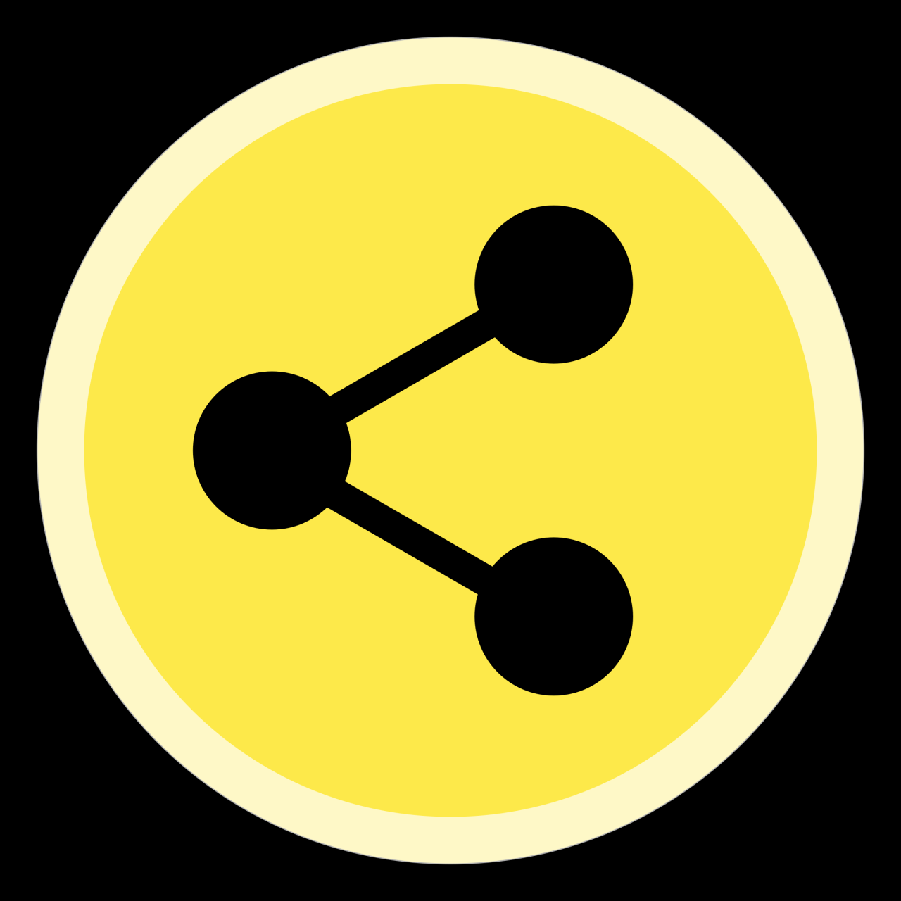 Clipart - Button - Share (Yellow) Clipart - Button - Share (Yellow)