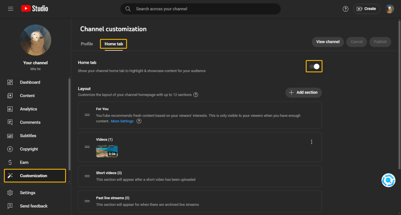 How to Customize YouTube Channel Layout [The Complete Guide]